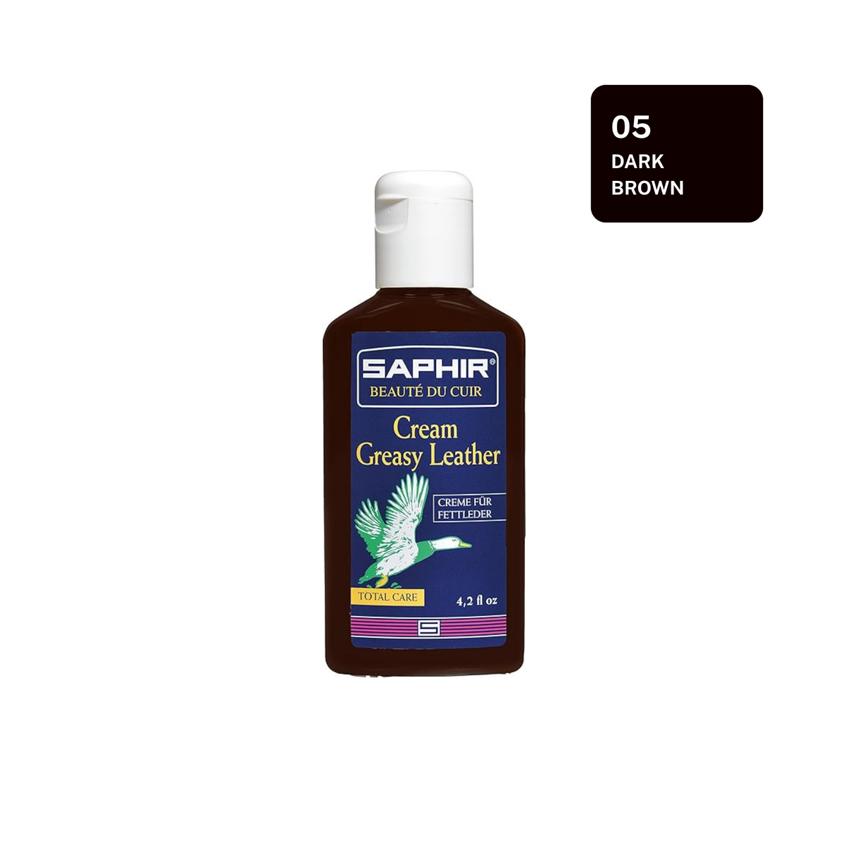 Saphir Crema de Cuero EnGrasado 125ml