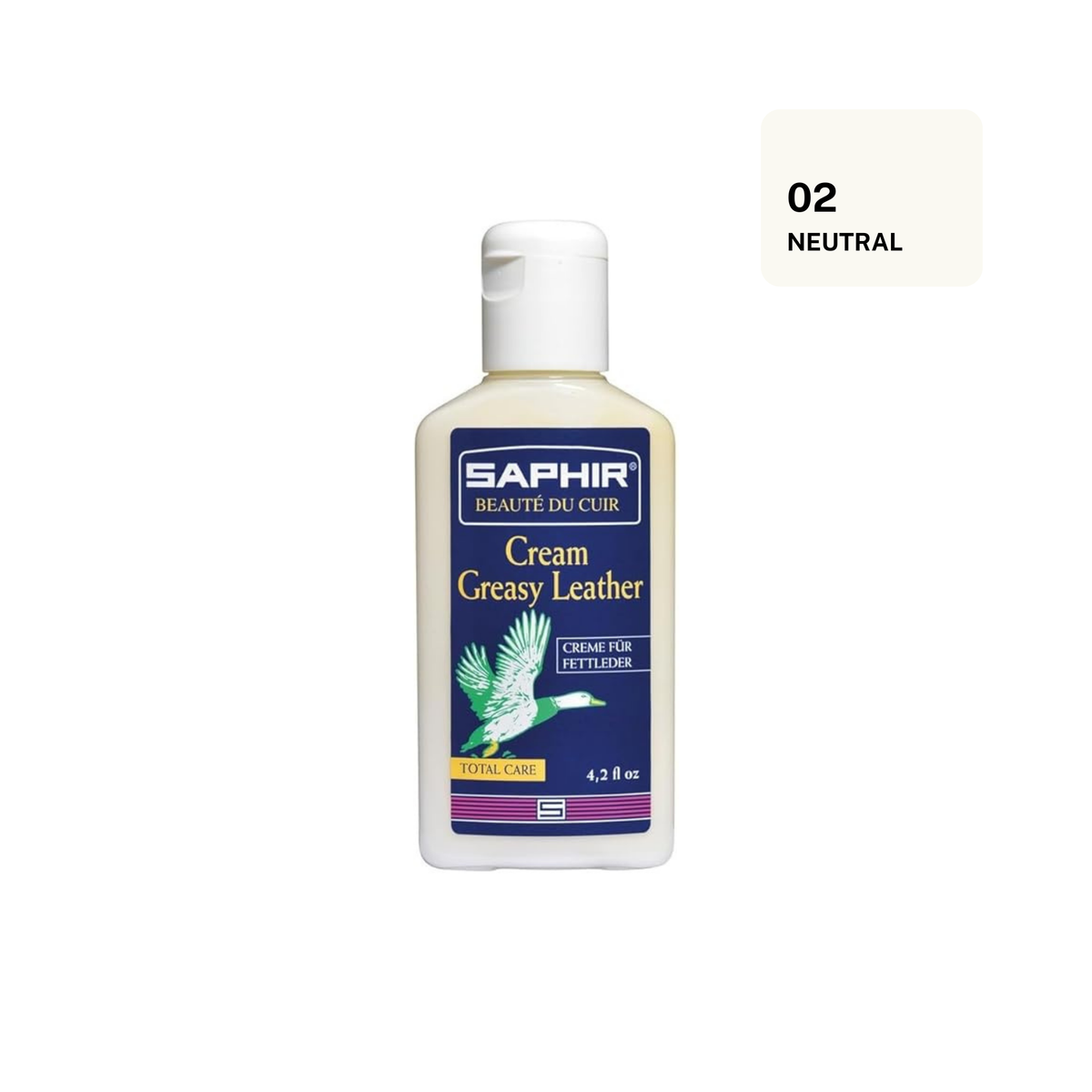 Saphir Crema de Cuero EnGrasado 125ml