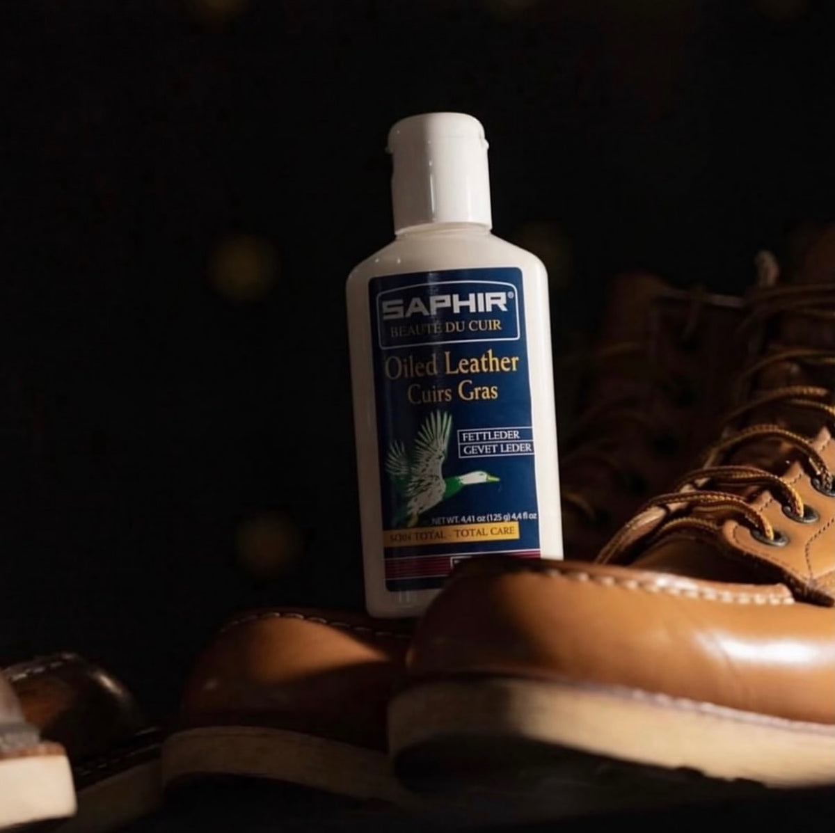Saphir Crema de Cuero EnGrasado 125ml