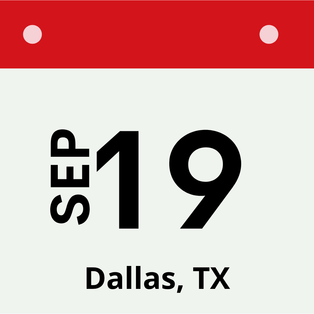 Dallas, TX - Sep 19