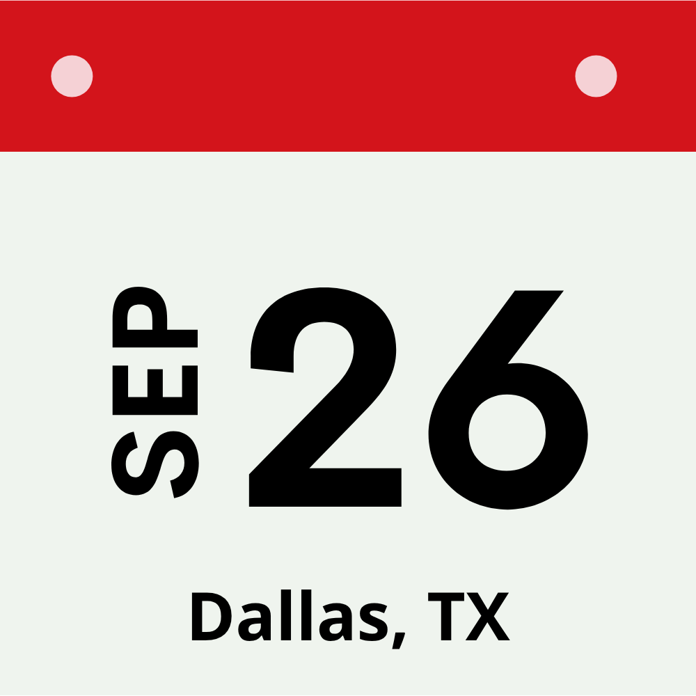 Dallas, TX - Sep 26