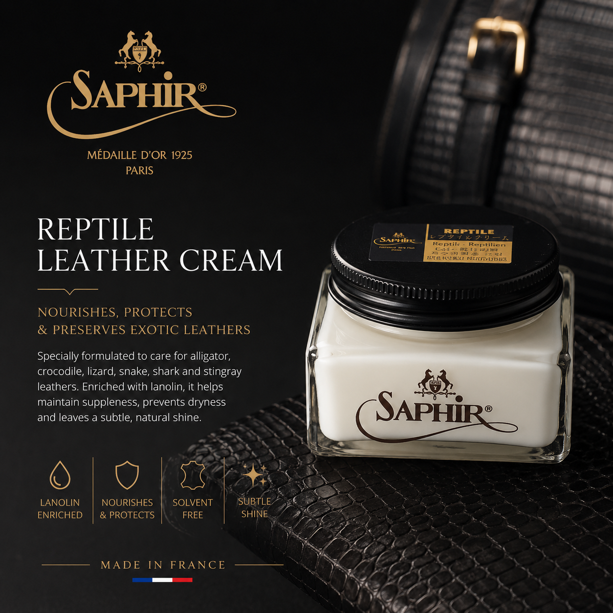 Reptile Leather Cream