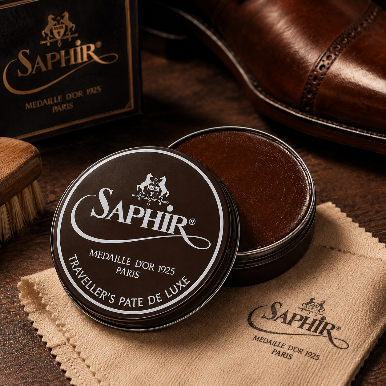 Traveler’s Pâte De Luxe Wax Polish