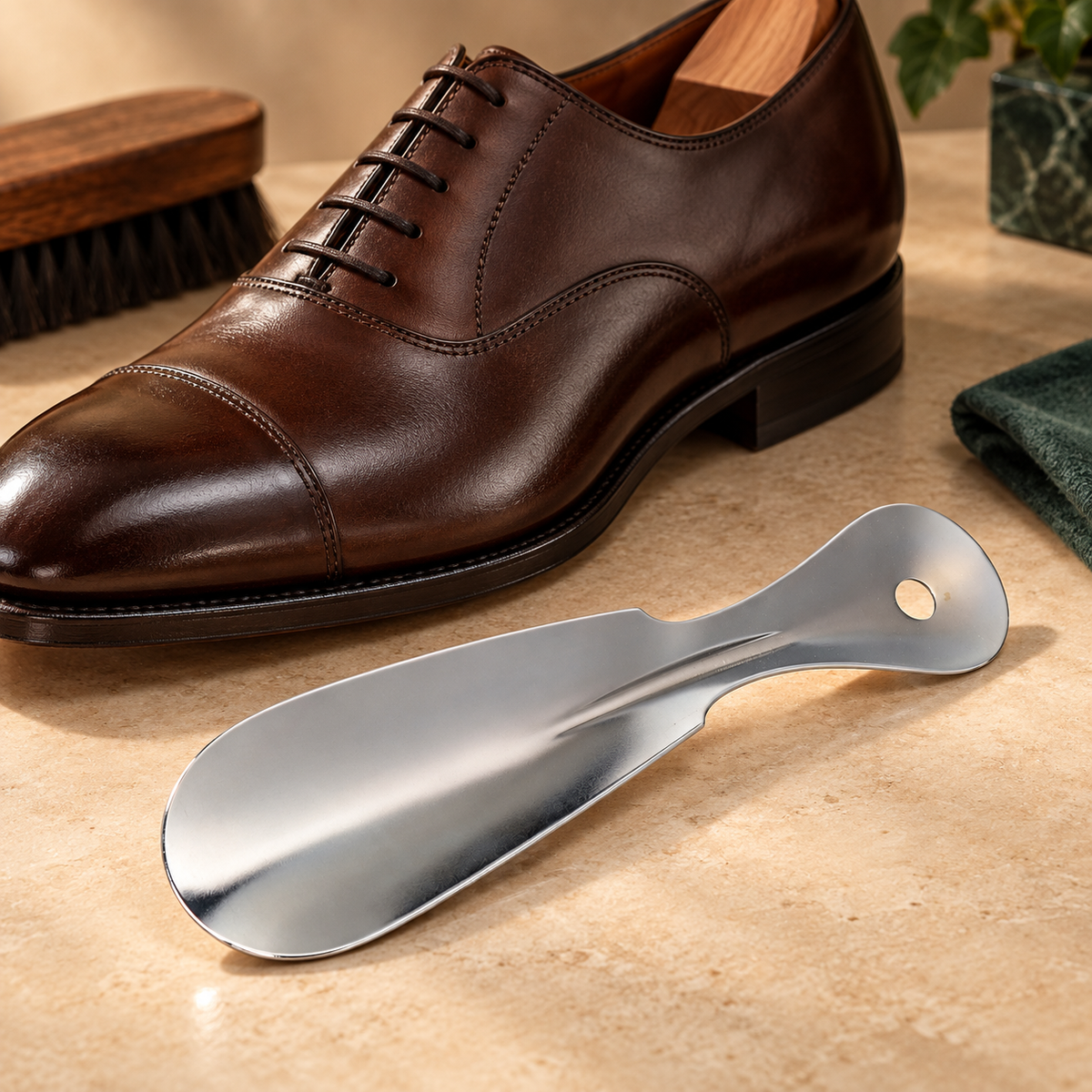 Small Metal Shoe Horn