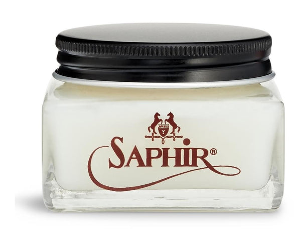 Saphir Creme Surfine Pommadier Shoe Polish - Beeswax Cream for Leather  Products