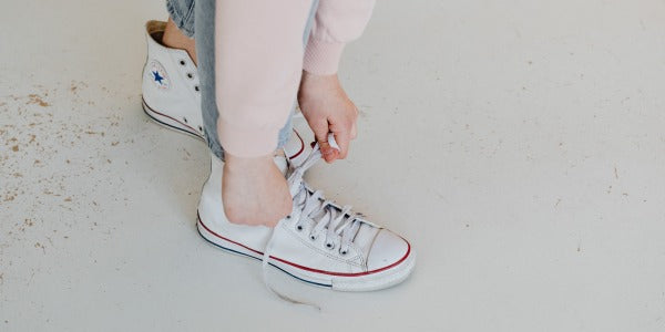 How to clean white Converse