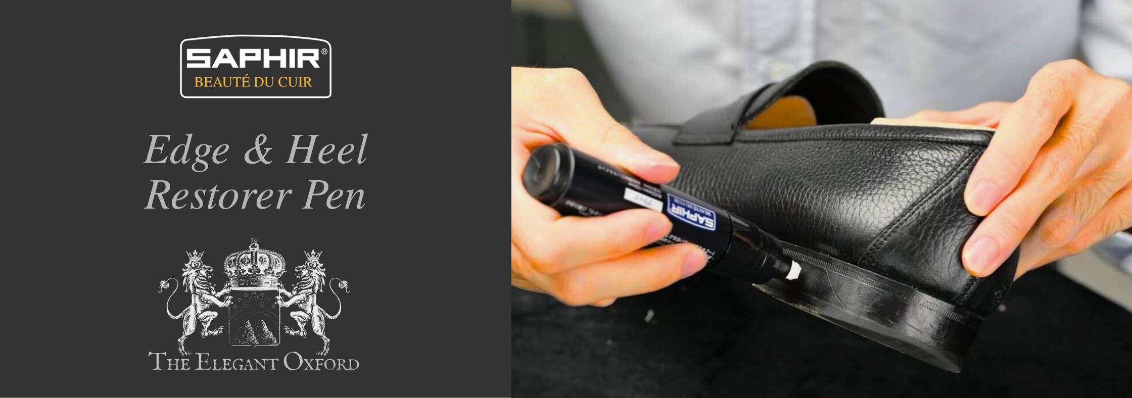 A Black Friday Exclusive: The New Saphir Edge & Heel Restorer Pen