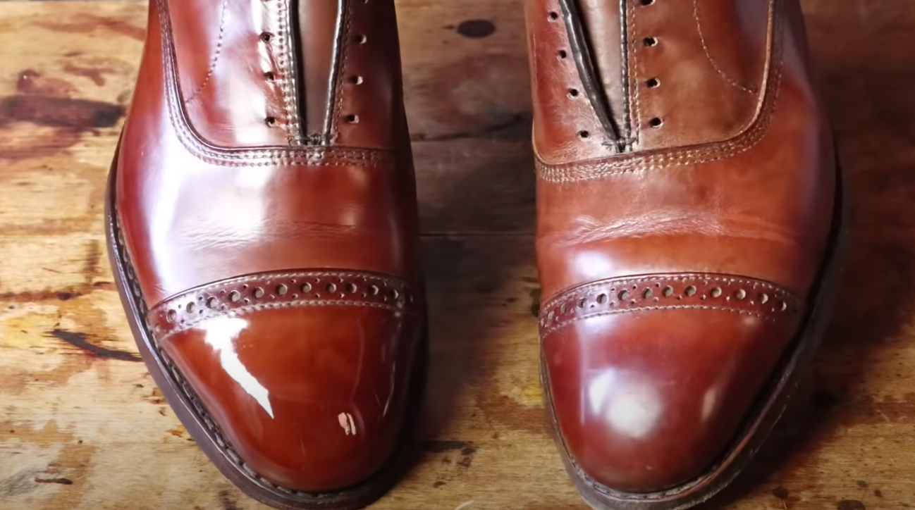The Difference a good shoeshine can make