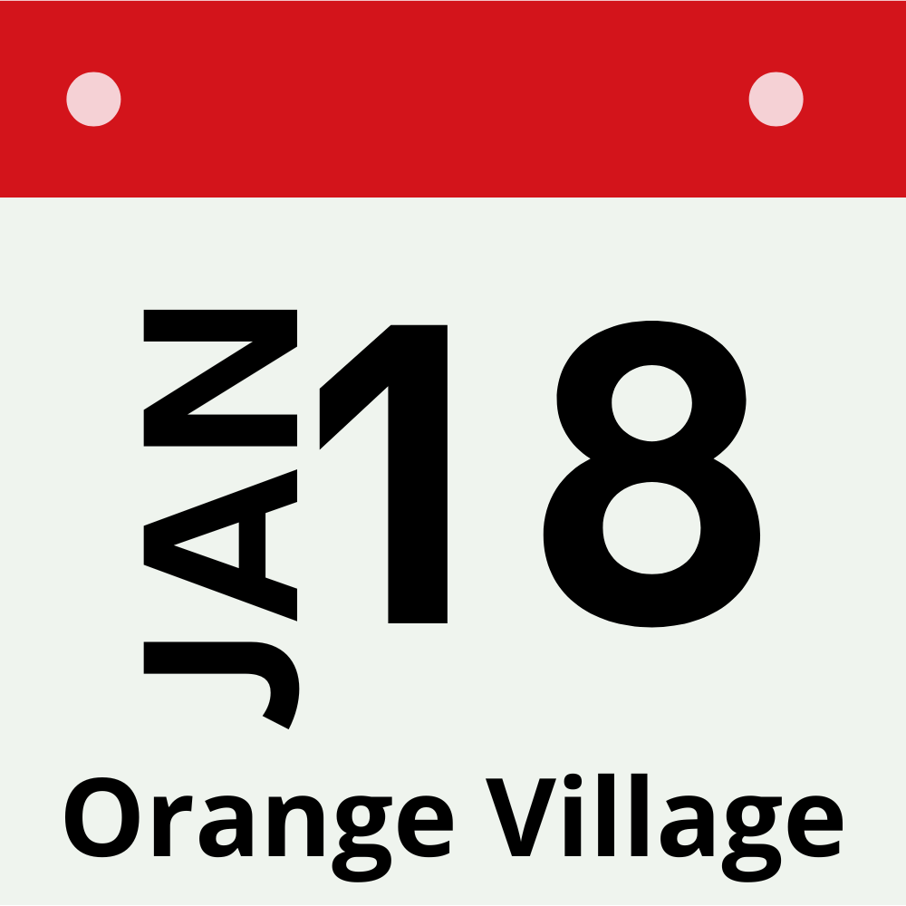 Orange Village- Jan 18