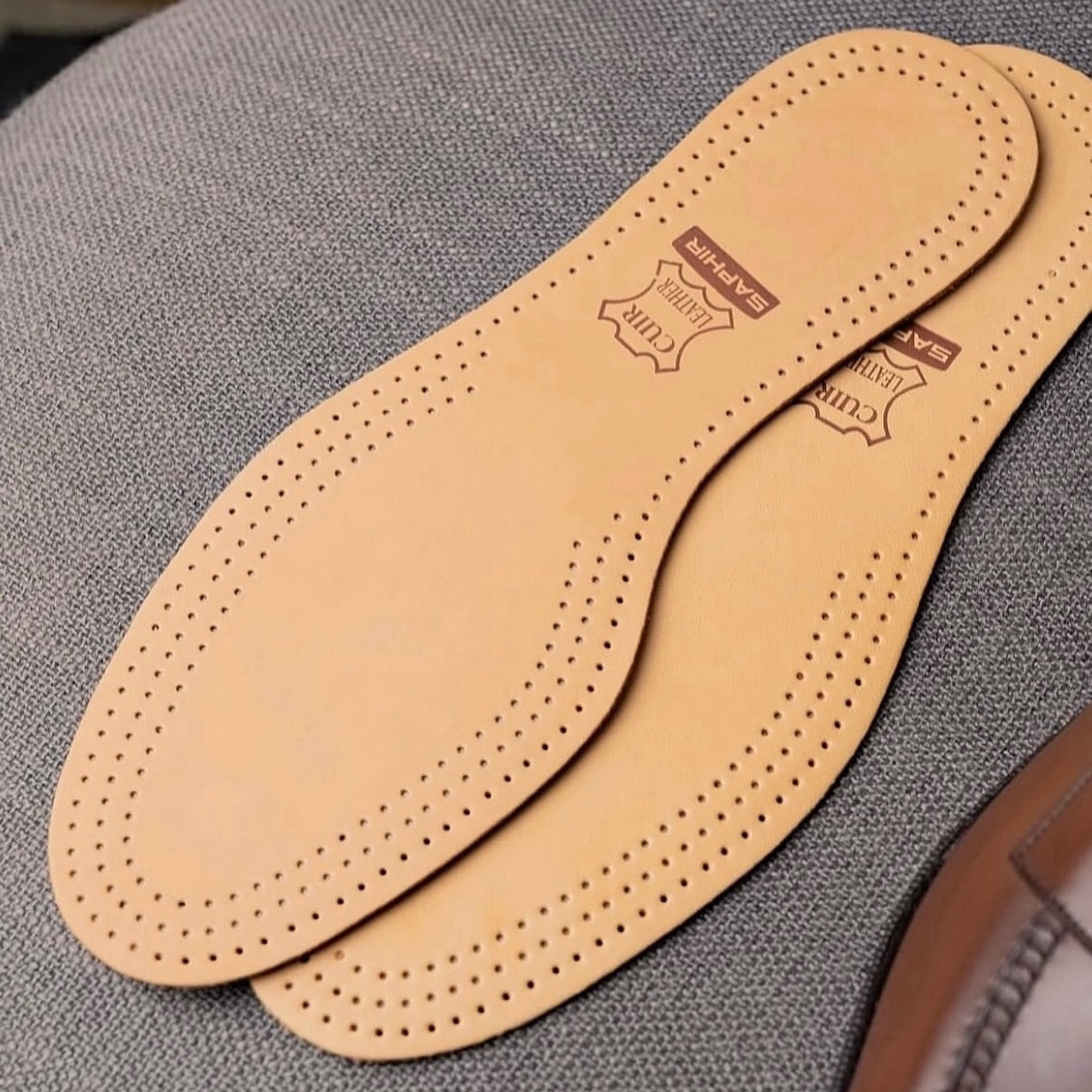 Leather & Charcoal Insoles