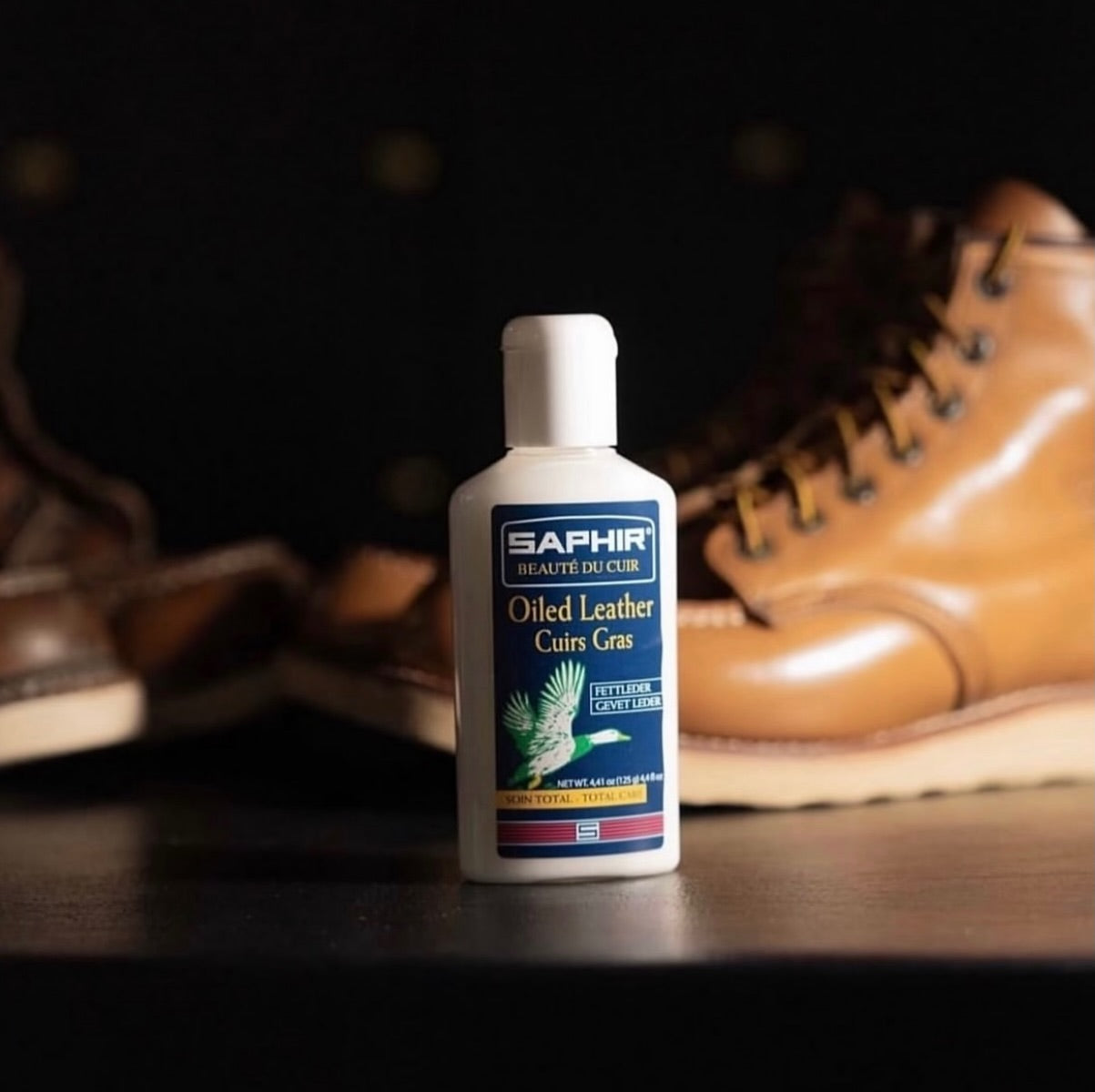 Saphir Crema de Cuero EnGrasado 125ml