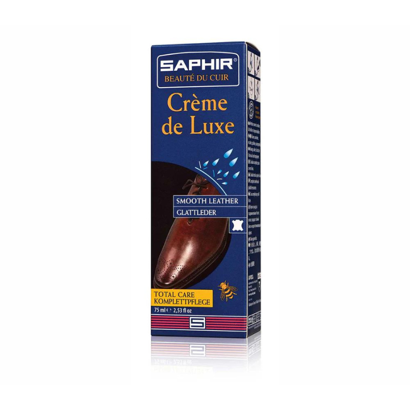 Creme de Luxe Tube 2.54oz Saphir Beauté du Cuir