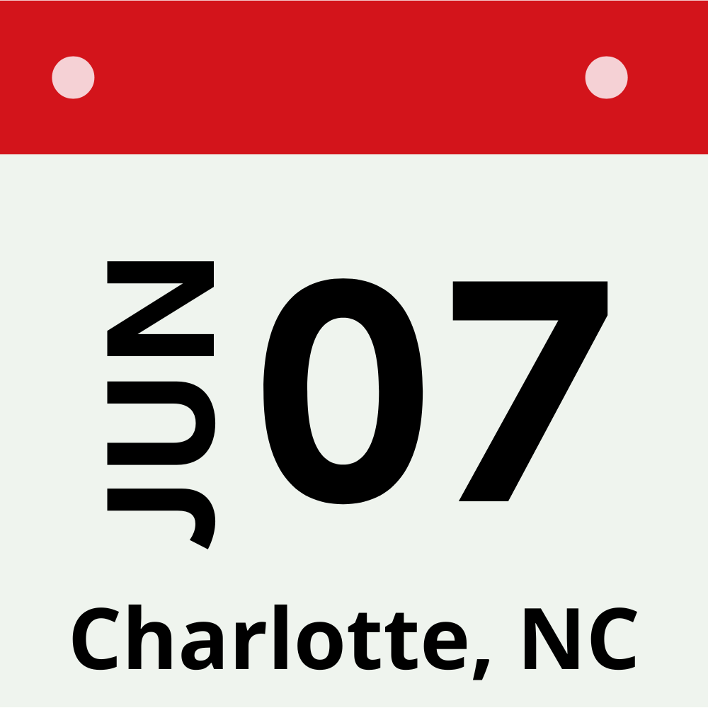 Charlotte, NC - June 7