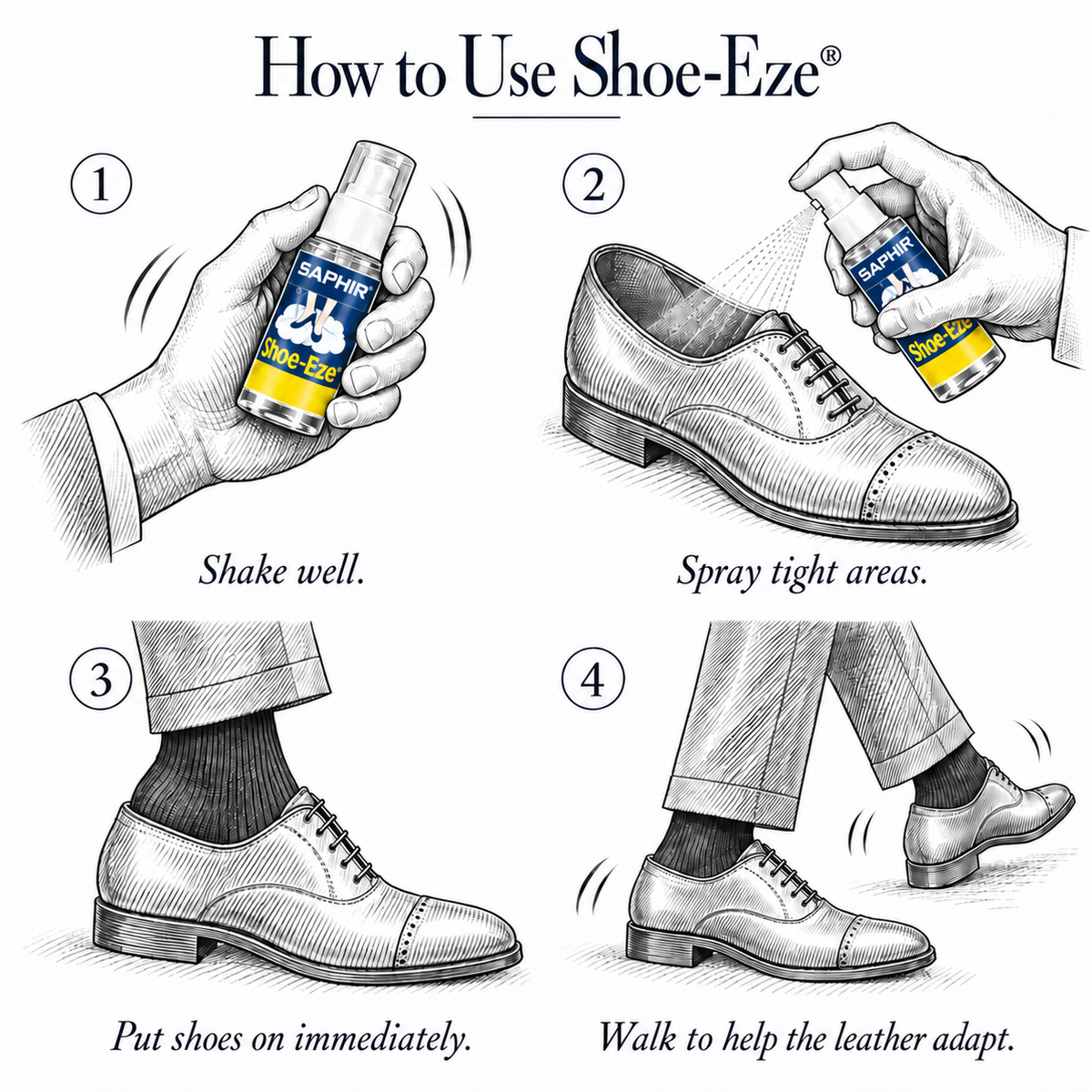 Shoe‑Eze® Stretching Spray