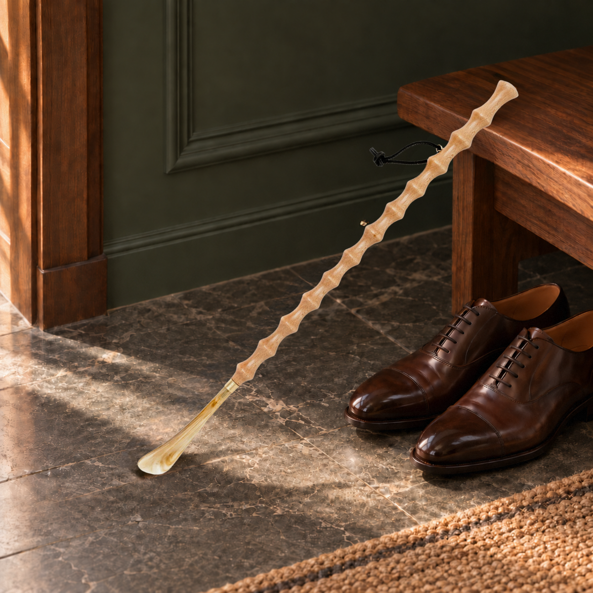 Large Wood Shoe Horn