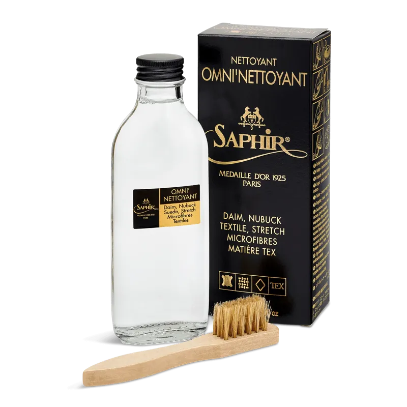 Suede Cleaner Omninettoyant 3.4 fl oz (100 ml) Saphir Médaille d'Or