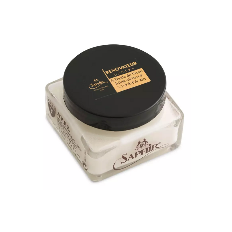 Renovateur Cream 2.5 fl oz (75ml) with mink oil Saphir Medaille d'Or